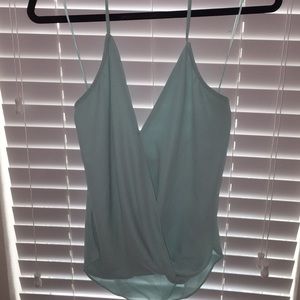 Open front and back tank